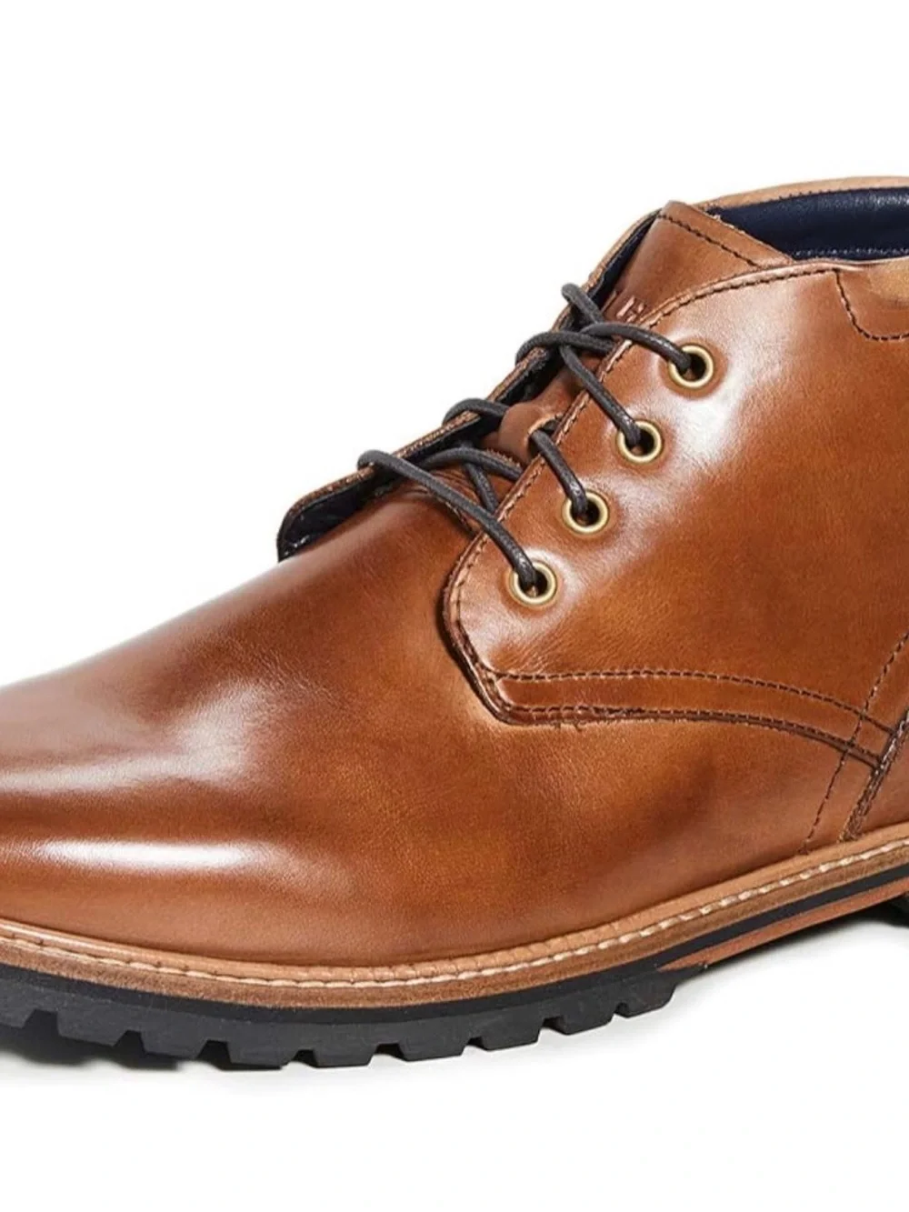 Cole Haan Men's Raymond Grand Brown Leather Chukka Boots, SZ 11.5, Like New